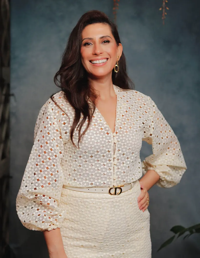Retrato de Fernanda Rolin, mentora de negócios do varejo